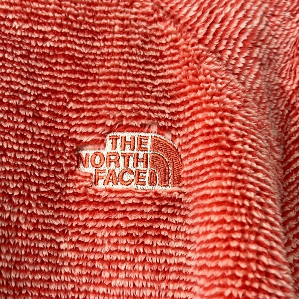 The North Face Osito Striped Fleece Fuzzy Zip Up Jacket Size XL - Picture 6 of 13